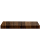 Black Walnut Plain Sliced - Veneer Floating Shelf Horizontal End Black Walnut Plain Sliced - Veneer Floating Shelf Horizontal End